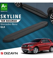 S-Dizayn Mercedes GLE W166 Skyline Siyah Yan Basamak 193 Cm 2012-2019 A+ Kalite