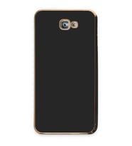 Newface Samsung Galaxy J7 Prime Kılıf Volet Silikon - Siyah