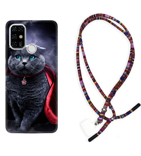 Casper E30 F20 X20 Kılıf Boyun Asklı Rasta Silikon Super Cat 1666