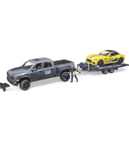 Bruder Ram 2500 Pıckup ve Roadster Yarış Arabası BR02504 Lisanslı Ürün