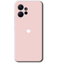 Redmi Note 12 4G Kılıf HD Desen Baskılı Kılıf - Sade Kalp