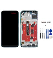 Tkgz P40 Lite Uyumlu Lcd Ekran Dokunmatik Servis ÇITALI YEŞİL + TAMİR SETİ
