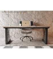 Ntconcept Tron M2 Masif Ağaç Ofis ve Çalışma Masası