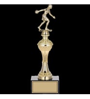 ODAK KUPA - Figürlü Kupalar - Bowling Kadın Figürlü Kupalar FG-029 C - 32 cm