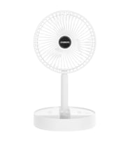 Everest EFN-605 Masaüstü Şarj Edilebilir Beyaz 800mAh Usb Fan