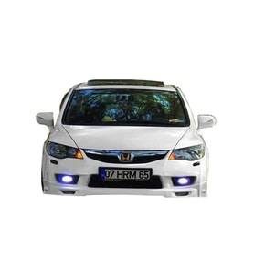 Honda Civic Fd6 Mugen (2009-2011) Uyumlu Makyajlı Ön Tampon Ek (plastik)
