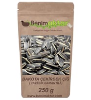 BenimAktar Çekirdek Dakota Kavrulmamış Tuzsuz 250 Gr