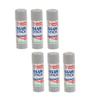 Glue Stick Yapıştırıcı Mikro Katı Yapıştırıcı 21 Gr Ruj Yapıştırıcı 6 Adet (Renksiz)