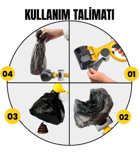 Evcil Hayvan Dışkı Toplama Aparatı