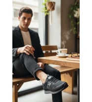 Enoch Erkek Spor Ayakkabı Günlük Yürüyüş Ve Koşu Sneaker Hafif Esnek Tabanlı Rahat Kalıp