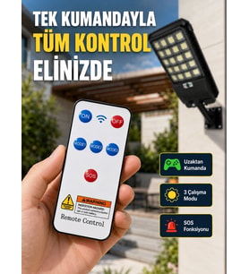 Güneş Enerjili Led Duvar Ve Direk Lambası Suya Dayanıklı Akıllı Aydınlatma