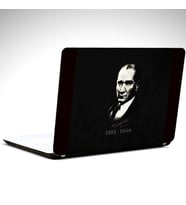 Mustafa Kemal Atatürk Portre Laptop Sticker 14 inch (35X26CM)