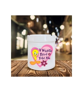 Tweety Baskılı Seramik Küllük