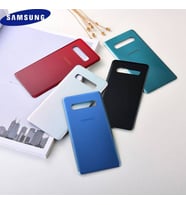 Samsung S10+ Plus SM-G975F Arka Pil Batarya Kapak (Açık Pembe)