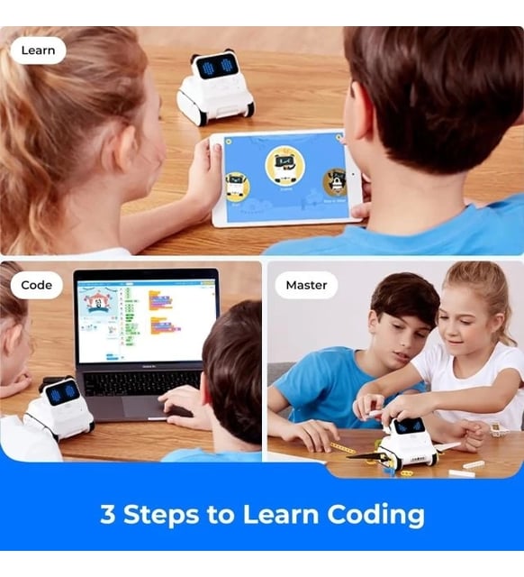 Makeblock Panda Codey Rocky İnteraktif Robot Oyuncak