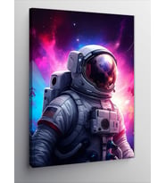 Kanvas Tablo Uzayda Astronot