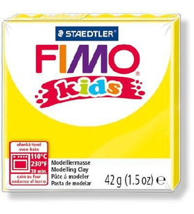 Staedtler Fimo Kids Yumuşak Polimer Kil 42 gr 1 Yellow 