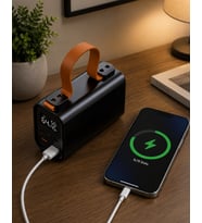 50000 mAh Powerbank Süper Hızlı Şarj LED Göstergeli Taşınabilir Şarj Cihazı