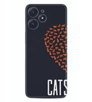 Xiaomi Poco M6 Pro 5G Kılıf Silikon Desen Özel Seri Cats 1792