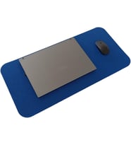 Keçe Masa Üstü Mouse Pad ve Bilgisayar Düzenleyici 70x32 cm – Antibakteriyel Mat, Doğal Keçe Mat, Masa Koruyucu Altlık, Ofis ve Ev için Minimalist Tasarım (mavi)