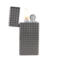 Benzinli Çakmak Ice Black Slim (Renksiz)