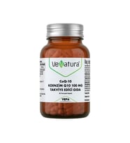 Venatura CoQ-10 Koenzim Q10 100 mg Takviye Edici Gıda 30 Kapsül