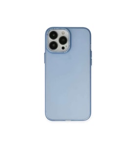 iPhone 14 Pro Max Kılıf Modos Metal Kapak - Mavi