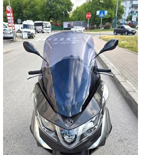MOTOCAM Piaggio X10 350 Ön Cam 2011-2017 Model 73cm Füme Renkli 4mm