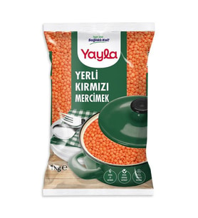 Kırmızı Mercimek Yerli 1000 Gr 1 Adet