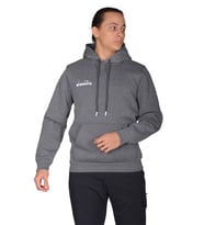 Diadora Bergamo - Erkek Antrasit Pamuklu Spor Sweatshirt - DDBER1030016