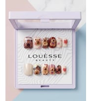 Louésse Capy Love Story Takma Tırnak 12’li Kapibara Kalpli Cute Nail Set