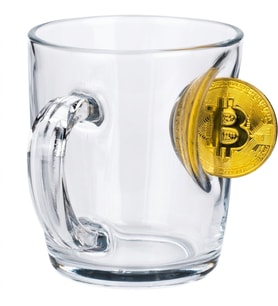 Bitcoin Madeni Para Hediyelik Özel Fincan Çay Kahve Bardağı Kupa 340cc