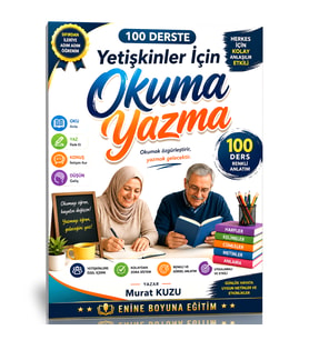 100 Derste Yetişkinler İçin Okuma Yazma