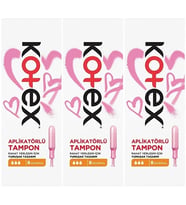 Kotex Aplikatörlü Tampon Normal 24 Lü Set (3PK*8)