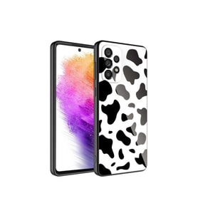 Samsung Galaxy A53 5G Uyumlu Kılıf Kamera Korumalı Desenli Sert Silikon Zore Epoksi Kapak (Model 7)