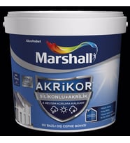 AKRİKOR SİLİKONLU AKRİLİK BC BAZ DIŞ CEPHE BOYASI 7,5 LT
