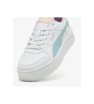 Puma 400884 01 Carina Street Lacey Jr Kadın Sneaker Ayakkabı Beyaz Yeşil 36-40 (Beyaz - Yeşil)