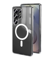 Samsung Galaxy S25 Ultra Kılıf Magneticsafe Şeffaf Silikon - Şeffaf