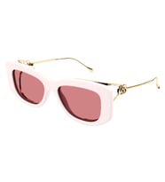 Gucci GG1566SA 003 55 Kadın Güneş Gözlüğü (Krem)