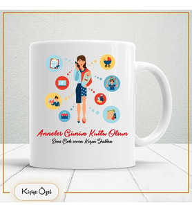 Kişiye özel Annelere Özel Hediye Çay Kahve Kupa Bardak-anne8