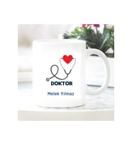Kişiye Özel Doktor Tasarımlı Kupa 37