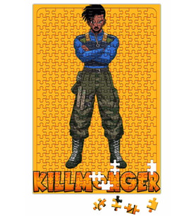 Kill Bill Dolls Puzzle 240 Parça Yapboz