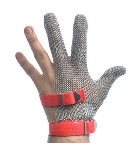 Koruyucu Çelik Eldiven 3 Parmak Medium / BMGLV-02M
