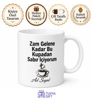 Maaş Zammı Bekleyen Çalışanlara Esprili Patron Göndermeli Kupa Bardak Hediye
