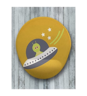 Alien Oval Bilek Destekli Mouse Pad