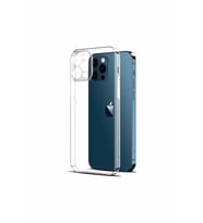 Iphone 13 Mini Uyumlu Kamera Korumalı Şeffaf Tıpalı Silikon Kılıf