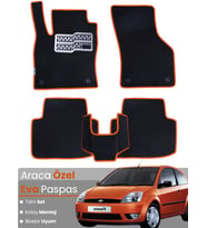 FORD FİESTA (2002-2008) Uyumlu EVA Paspas Tam Set–Araca Özel,Su Geçirmez,Kolay Montaj