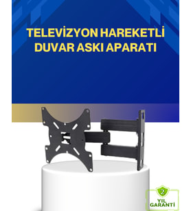 Modern Tasarım Hareketli TV Duvar Askı Aparatı