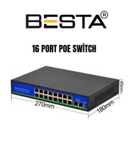 MCG  16 port PoE Switch KD1621GL