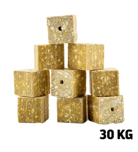 Sazan Yemi - Delikli Küspe - Mısır - Kare - 30 Kg